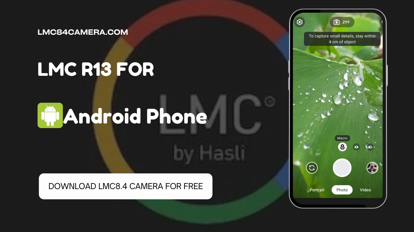 Download LMC R13 Camera for Android [Updated]