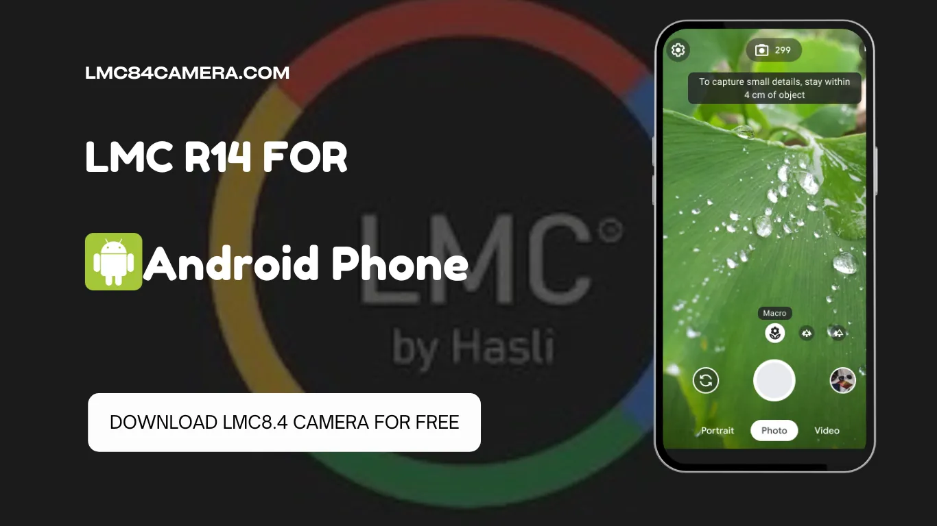 Download LMC R14 Camera for Android [Package]